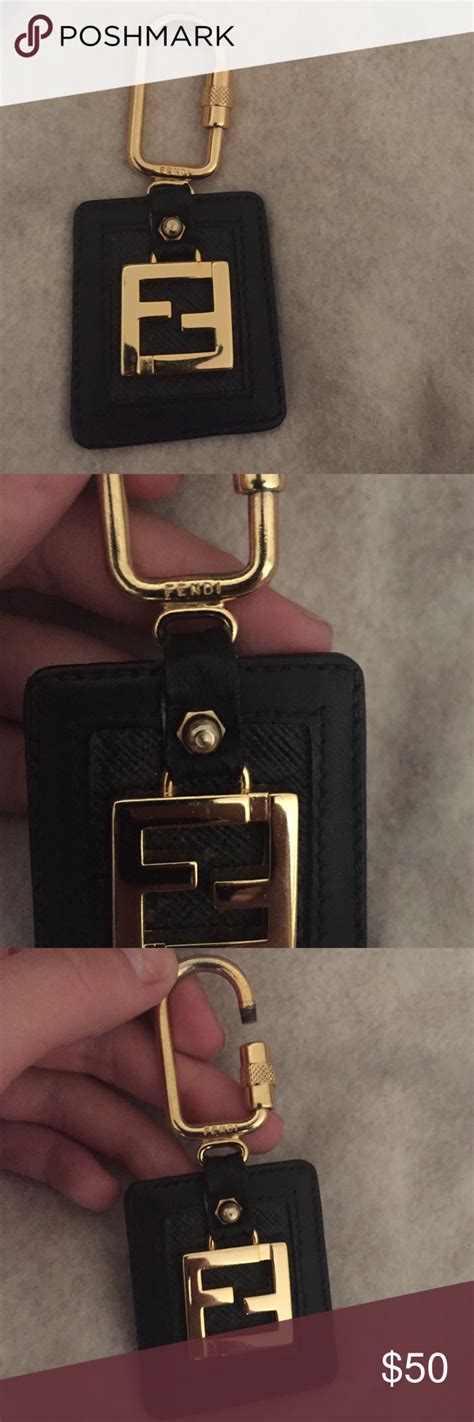 key holder fendi|fendi luggage keyring.